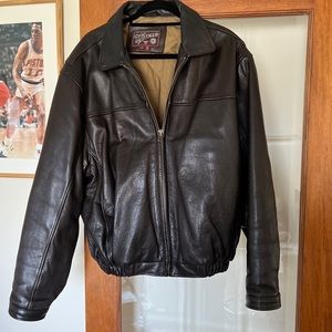 ❌❌SOLD❌❌MARC mens leather coat size L❌❌SOLD❌❌